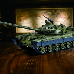 Czołg zdalnie sterowany ASG/IR/dźwięk/dym 1:16 Russia T-72 RTR 2.4Ghz - Heng Long 3939-1U (S)